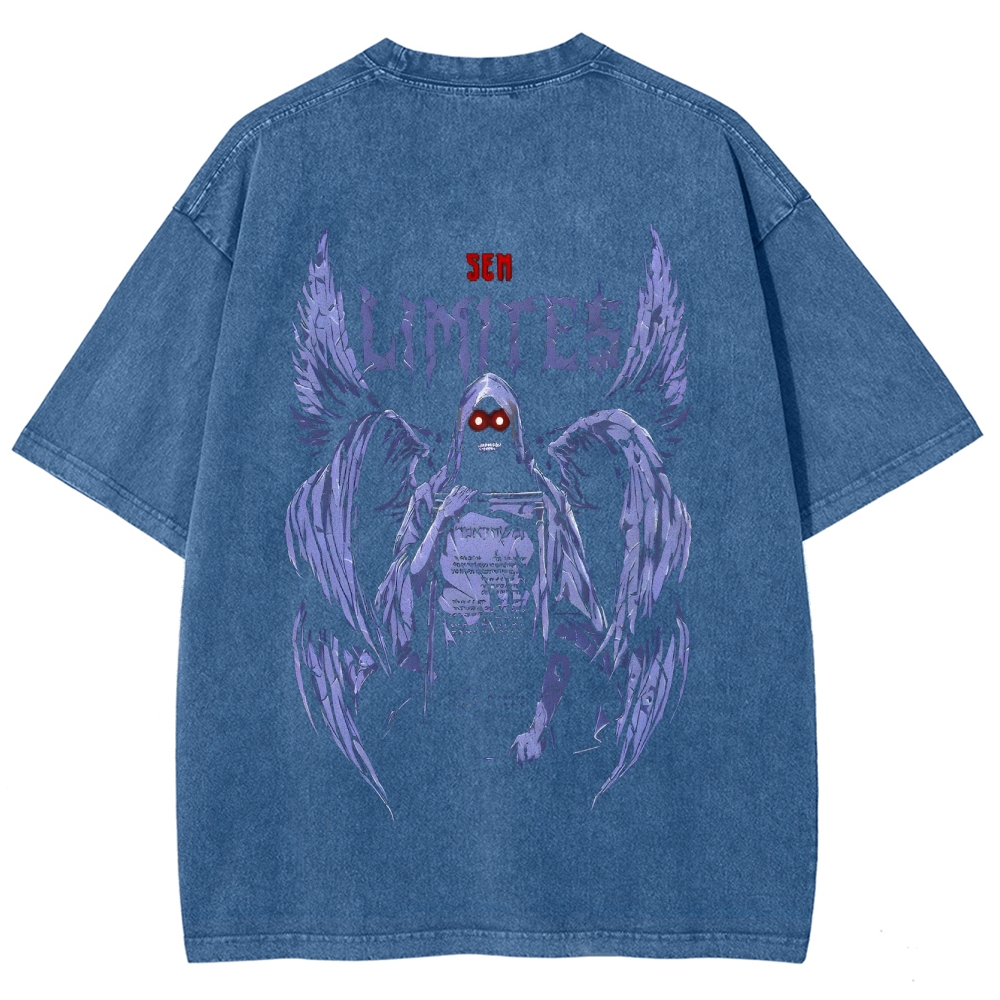 Solo Leveling Unisex Fit Washed T-Shirt 2501009124