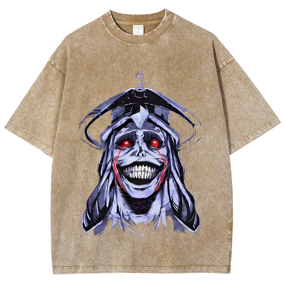 Solo Leveling Unisex Fit Washed T-Shirt 2501009124