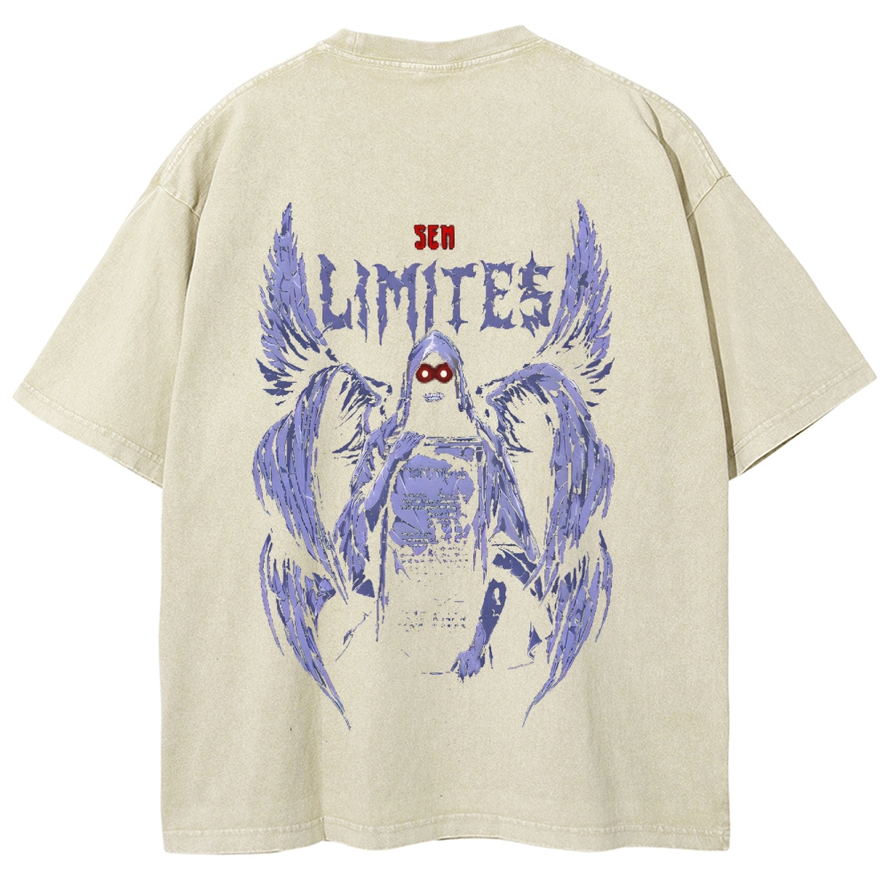 Solo Leveling Unisex Fit Washed T-Shirt 2501009124