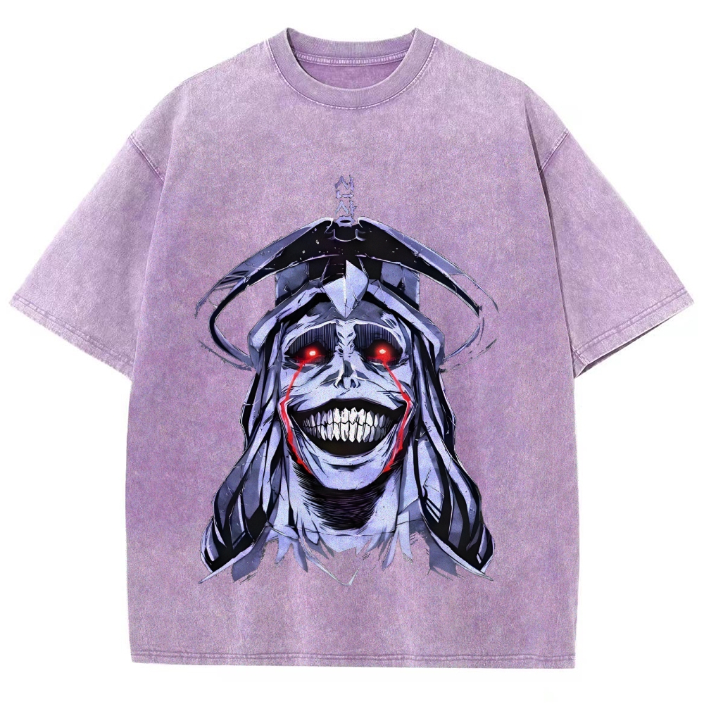 Solo Leveling Unisex Fit Washed T-Shirt 2501009124