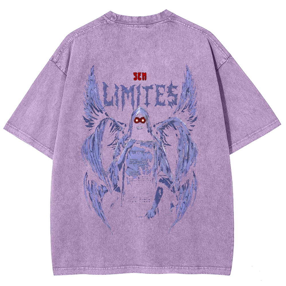 Solo Leveling Unisex Fit Washed T-Shirt 2501009124