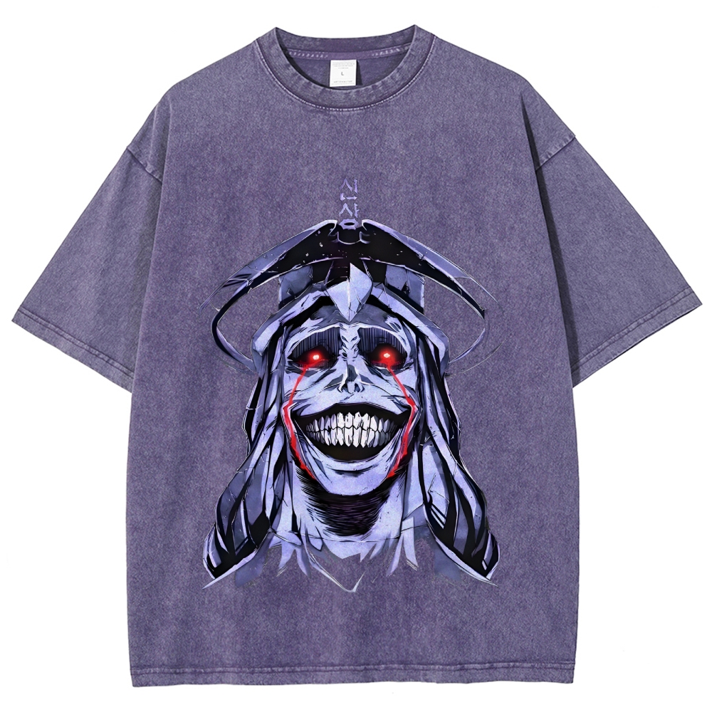 Solo Leveling Unisex Fit Washed T-Shirt 2501009124