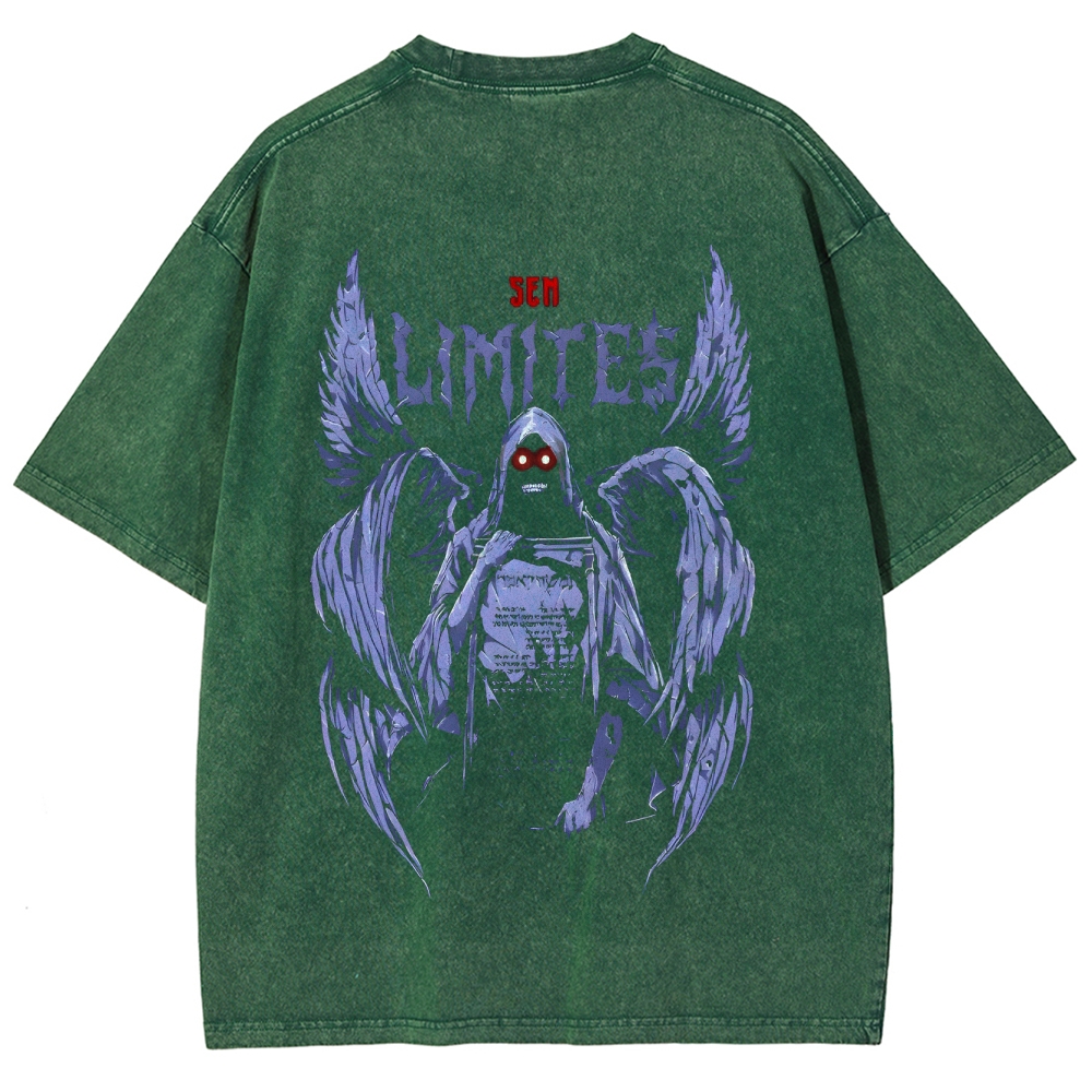 Solo Leveling Unisex Fit Washed T-Shirt 2501009124