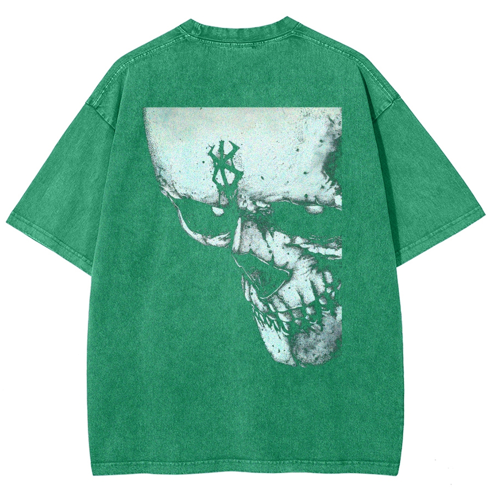 BERSERK VIII ACID WASH TEE