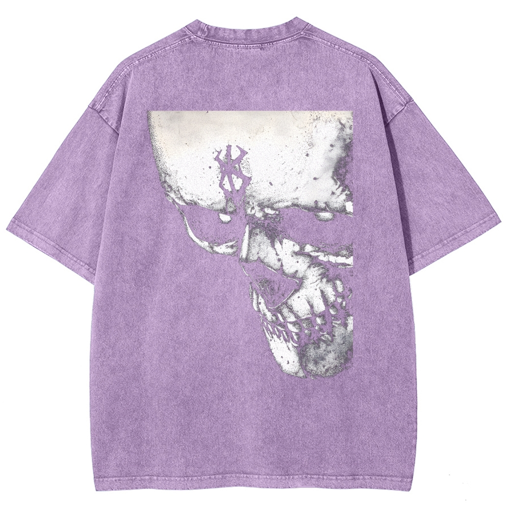 BERSERK VIII ACID WASH TEE