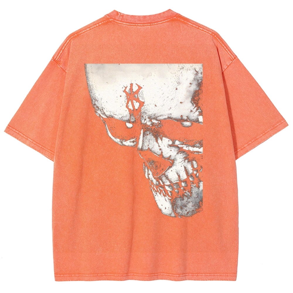 BERSERK VIII ACID WASH TEE