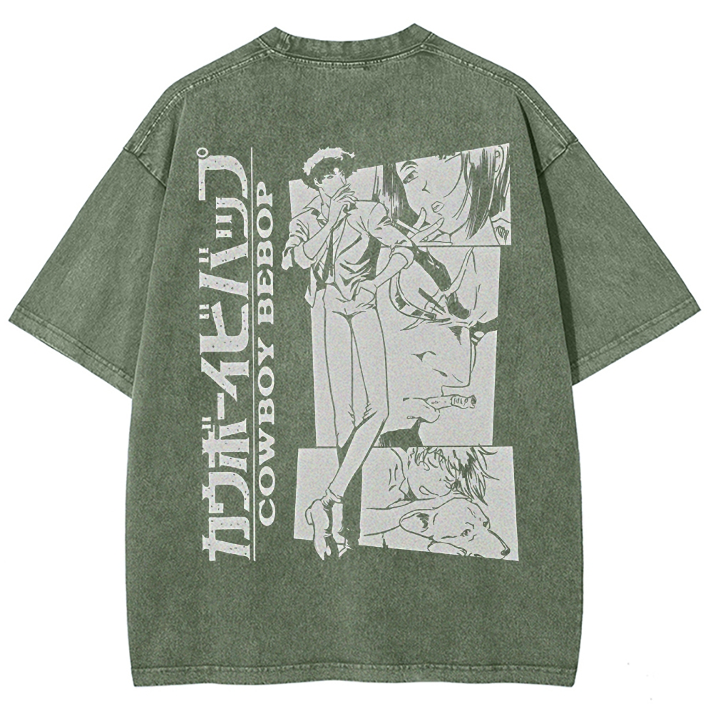 Cowboy Bebop Unisex Fit Washed T-Shirt 2501009457