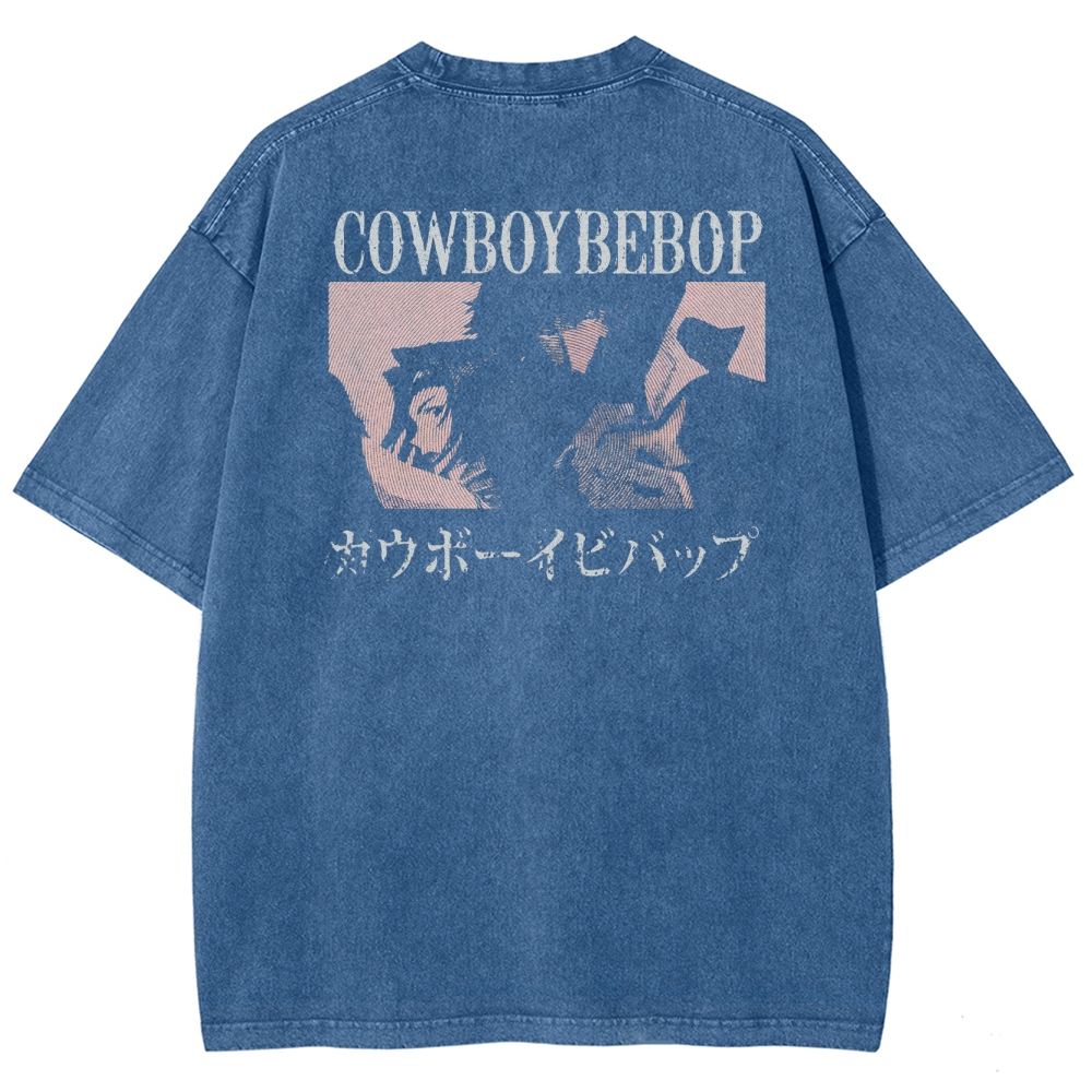 Cowboy Bebop Unisex Fit Washed T-Shirt 2501009461