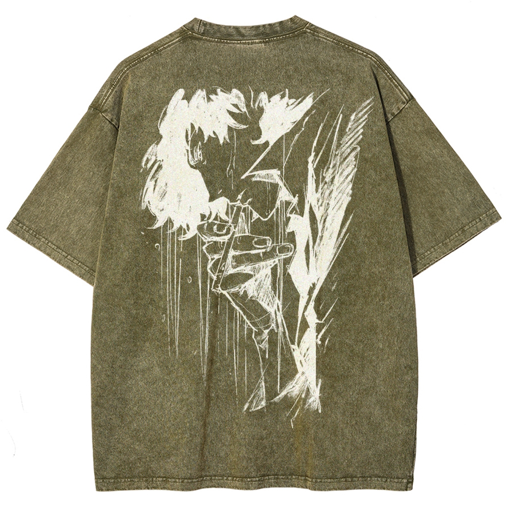 Cowboy Bebop Unisex Fit Washed T-Shirt 2501009463