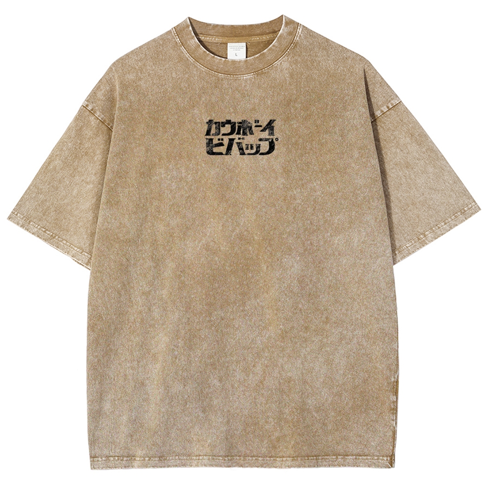 Cowboy Bebop Unisex Fit Washed T-Shirt 2501009464