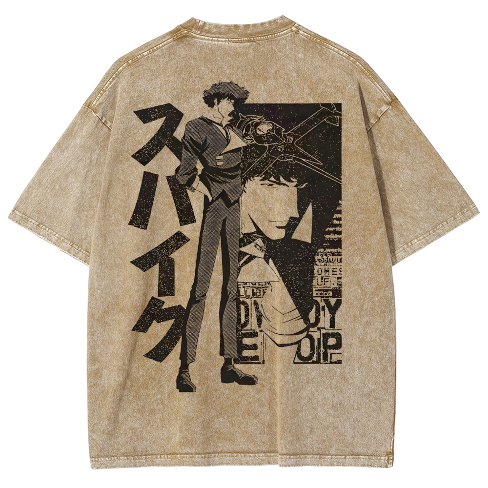 Cowboy Bebop Unisex Fit Washed T-Shirt 2501009464