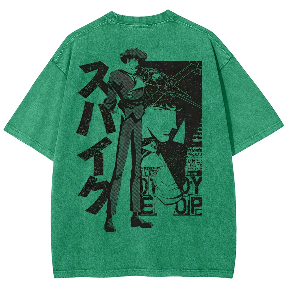 Cowboy Bebop Unisex Fit Washed T-Shirt 2501009464