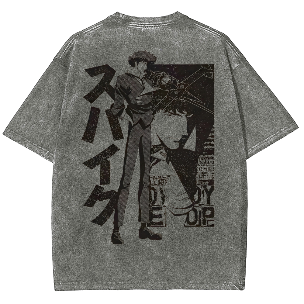 Cowboy Bebop Unisex Fit Washed T-Shirt 2501009464