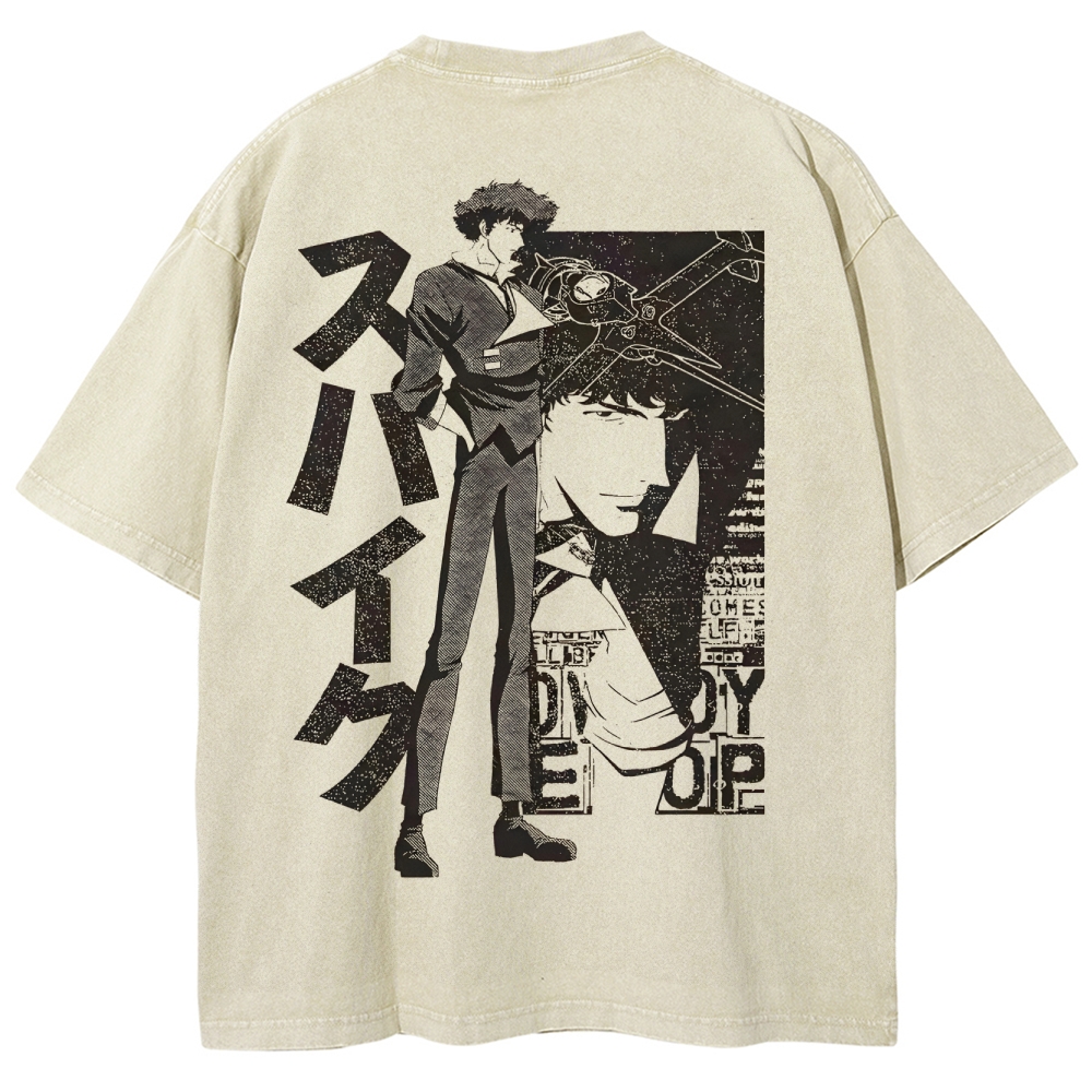 Cowboy Bebop Unisex Fit Washed T-Shirt 2501009464