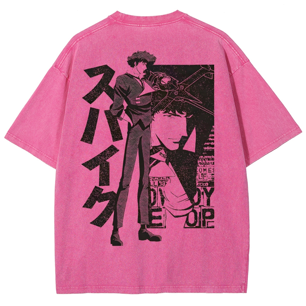 Cowboy Bebop Unisex Fit Washed T-Shirt 2501009464