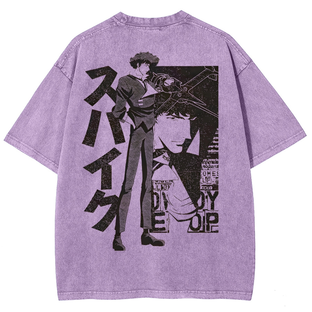Cowboy Bebop Unisex Fit Washed T-Shirt 2501009464