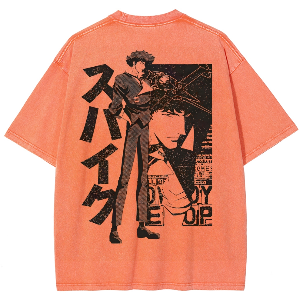 Cowboy Bebop Unisex Fit Washed T-Shirt 2501009464
