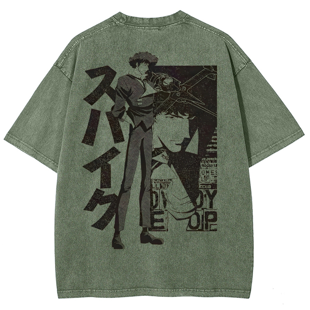 Cowboy Bebop Unisex Fit Washed T-Shirt 2501009464