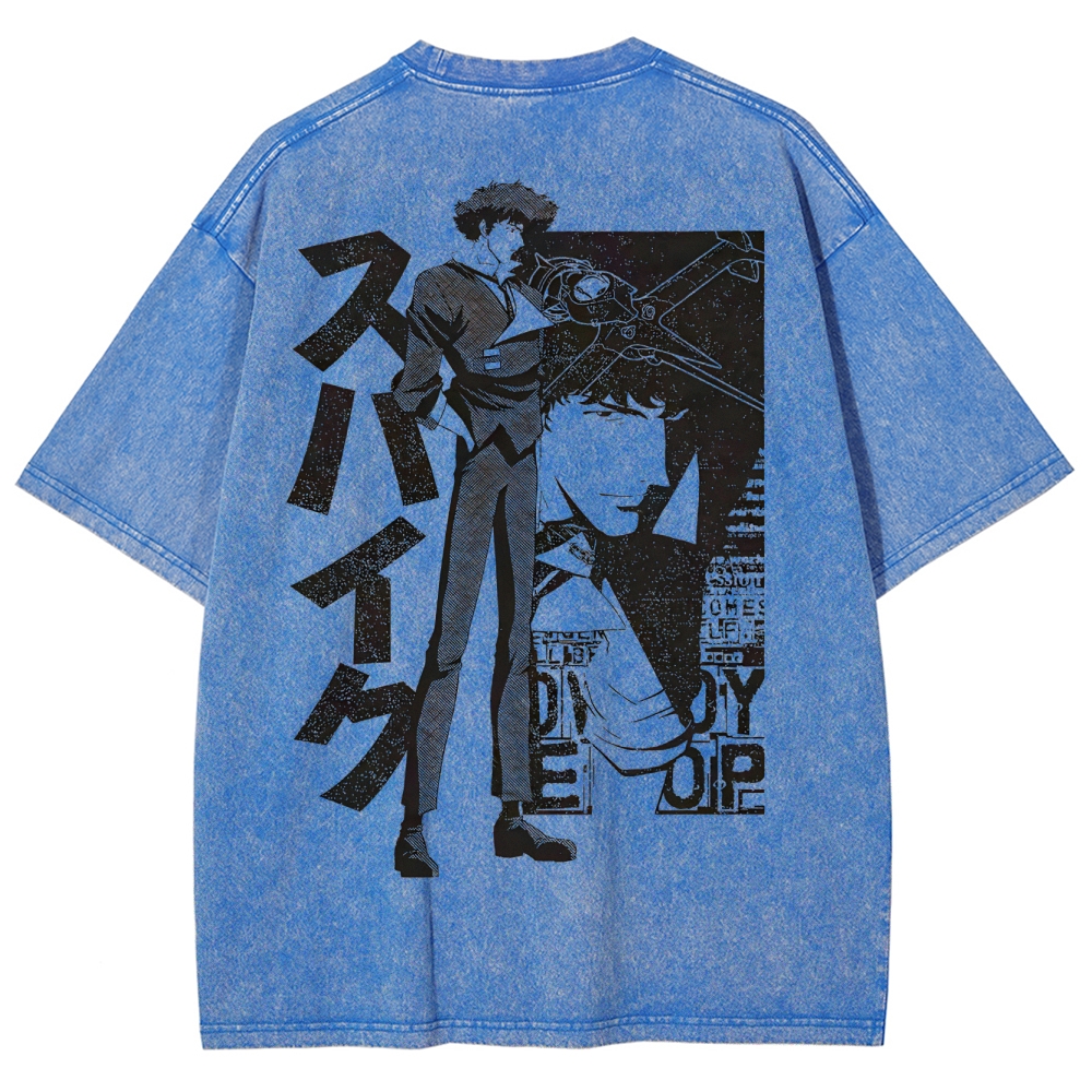 Cowboy Bebop Unisex Fit Washed T-Shirt 2501009464