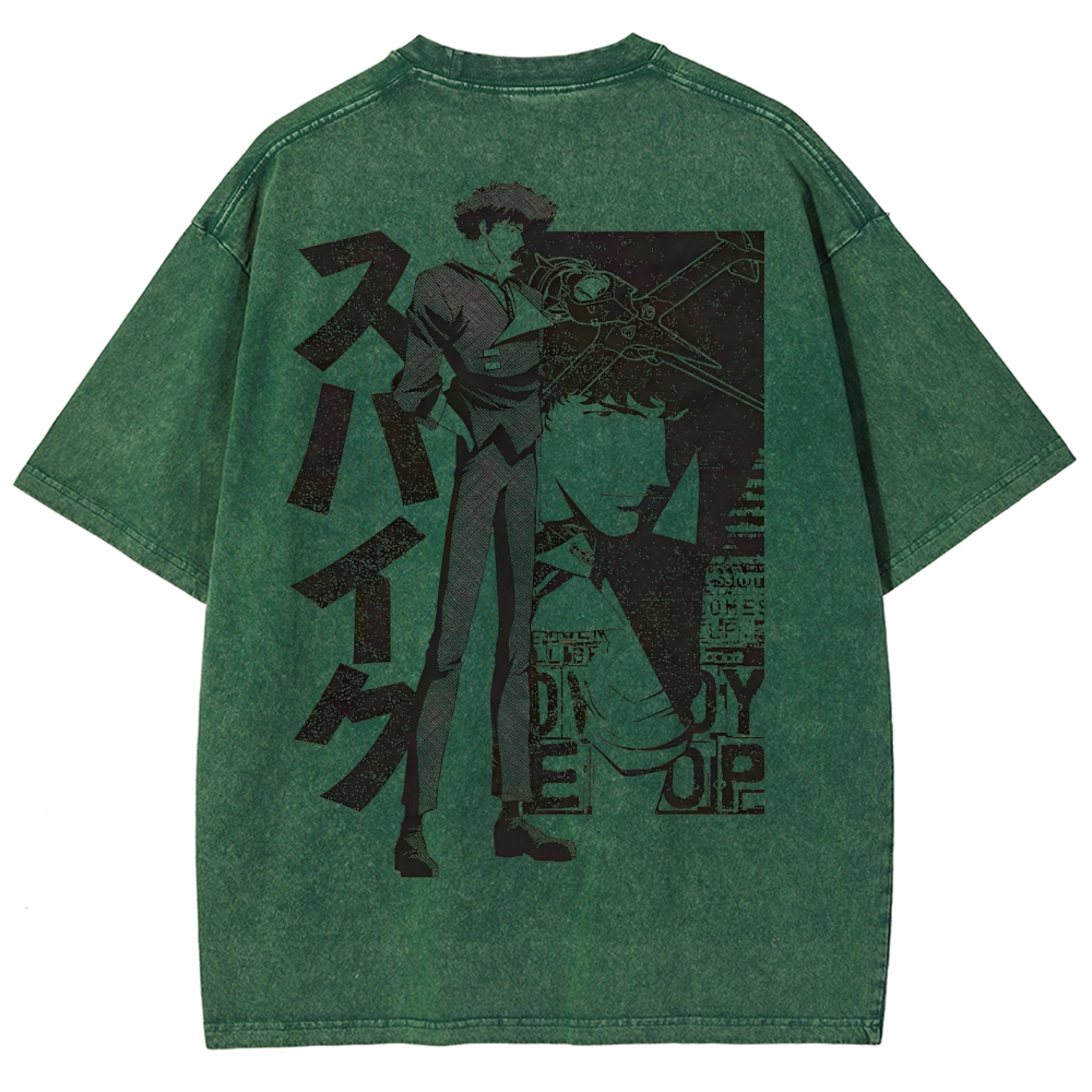 Cowboy Bebop Unisex Fit Washed T-Shirt 2501009464