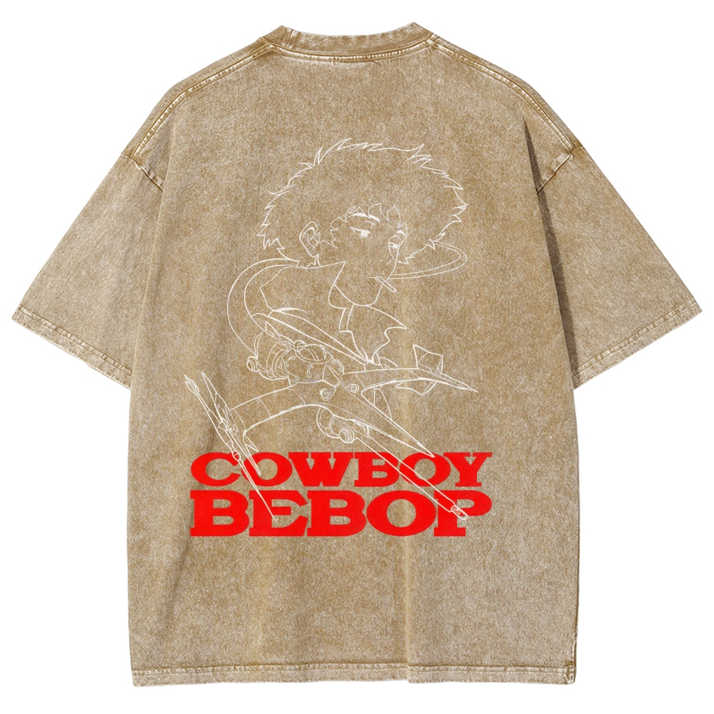 Cowboy Bebop Unisex Fit Washed T-Shirt 2501009467