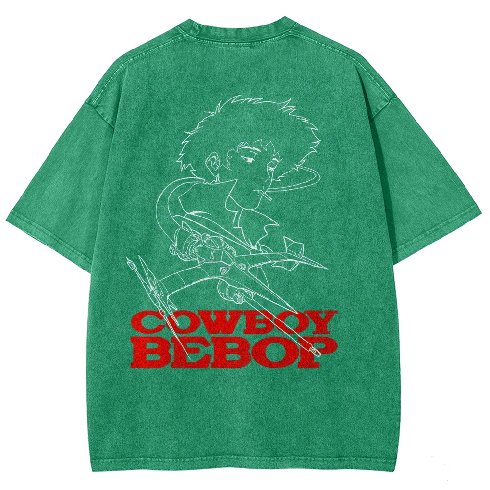 Cowboy Bebop Unisex Fit Washed T-Shirt 2501009467