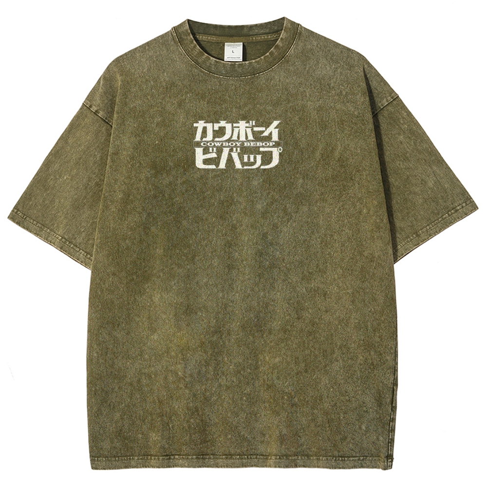 Cowboy Bebop Unisex Fit Washed T-Shirt 2501009467