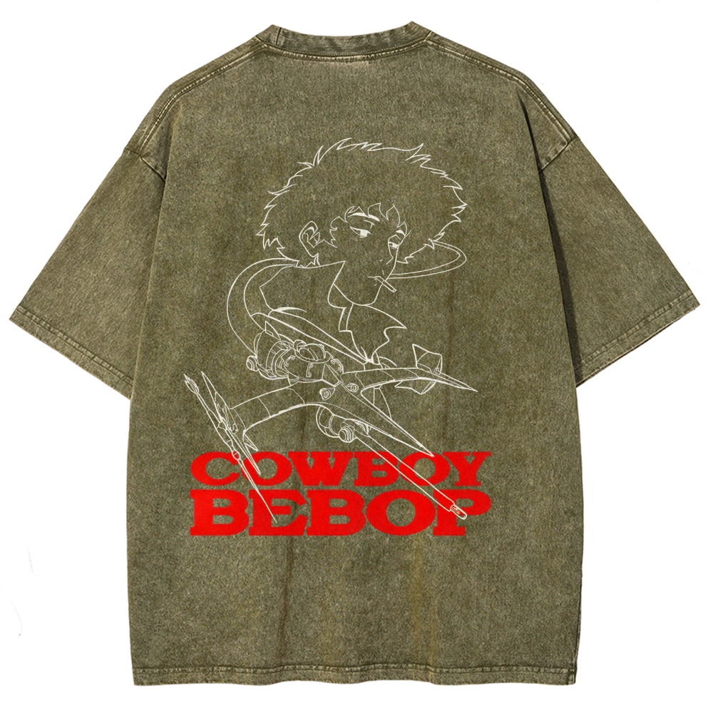 Cowboy Bebop Unisex Fit Washed T-Shirt 2501009467