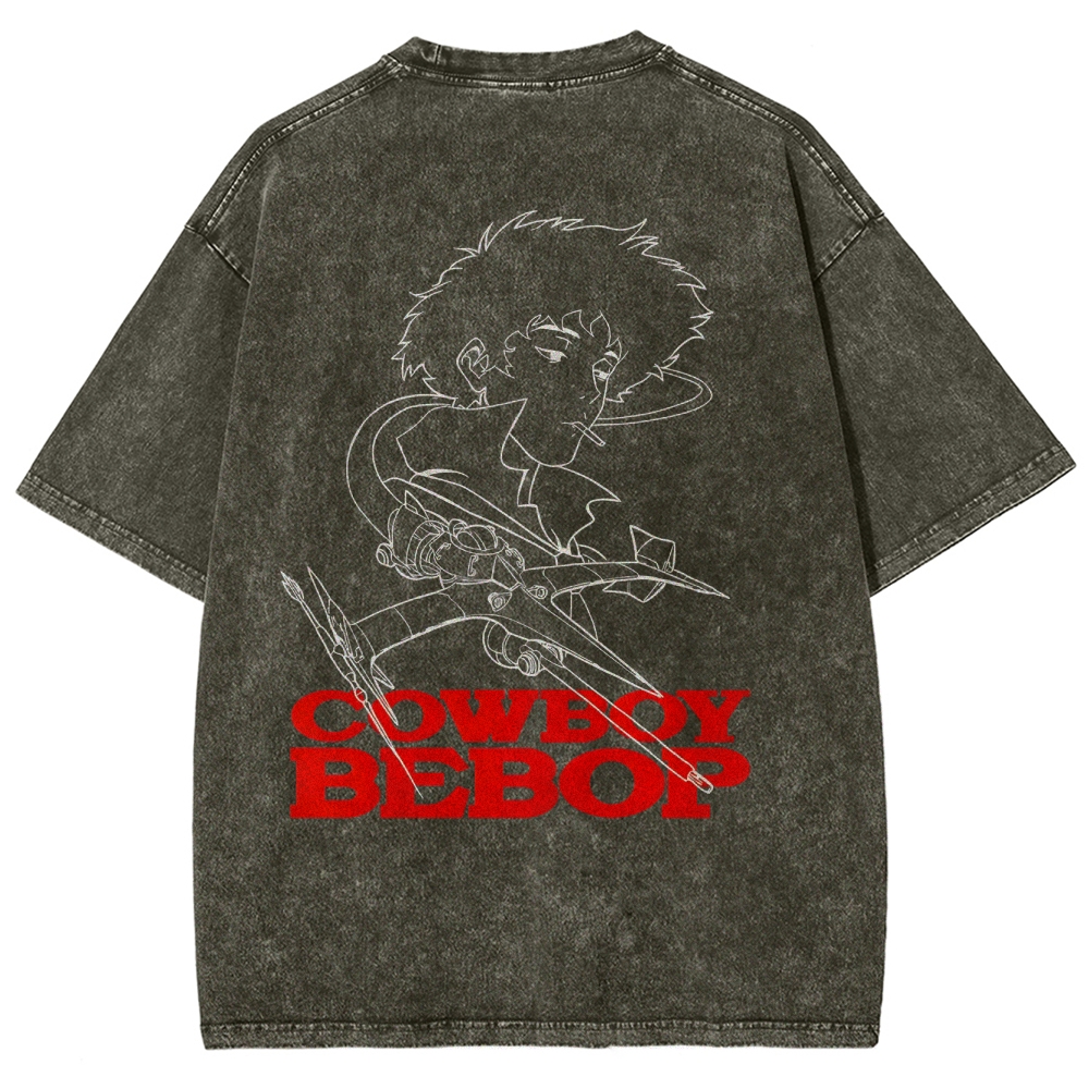 Cowboy Bebop Unisex Fit Washed T-Shirt 2501009467