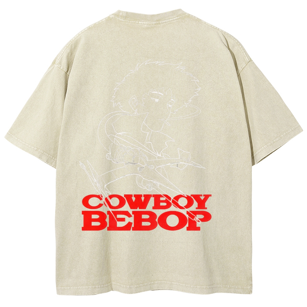 Cowboy Bebop Unisex Fit Washed T-Shirt 2501009467