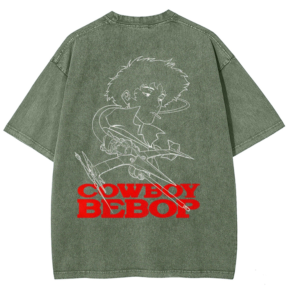 Cowboy Bebop Unisex Fit Washed T-Shirt 2501009467