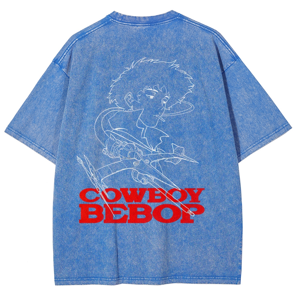 Cowboy Bebop Unisex Fit Washed T-Shirt 2501009467