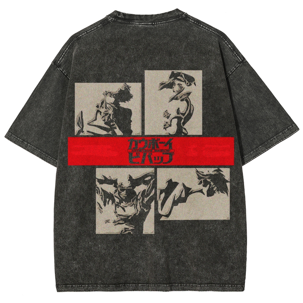 Cowboy Bebop Unisex Fit Washed T-Shirt 2501009473