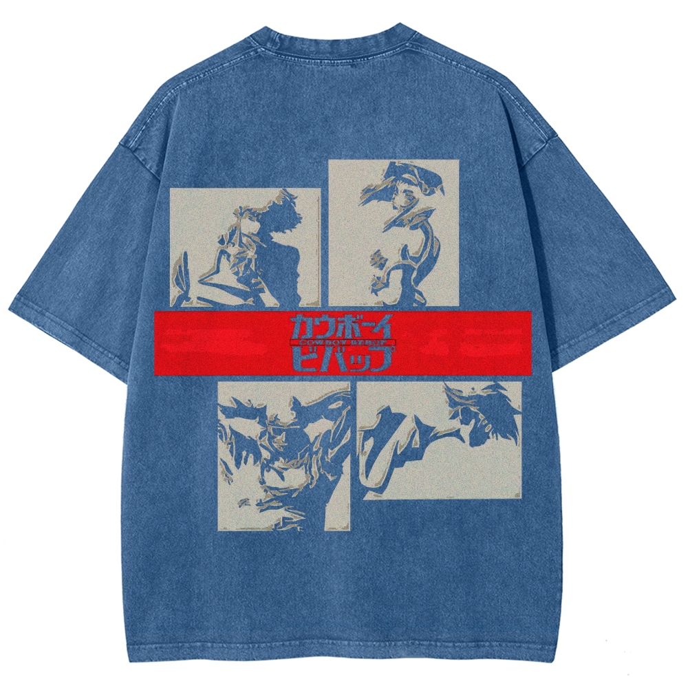 Cowboy Bebop Unisex Fit Washed T-Shirt 2501009473
