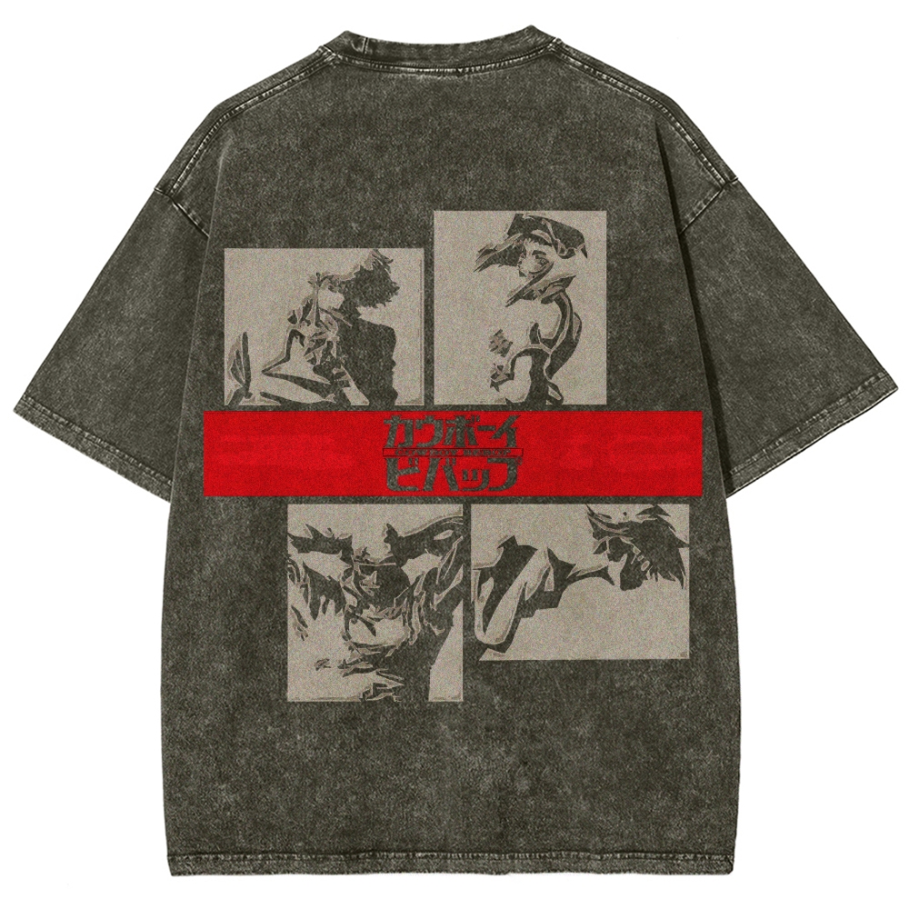 Cowboy Bebop Unisex Fit Washed T-Shirt 2501009473