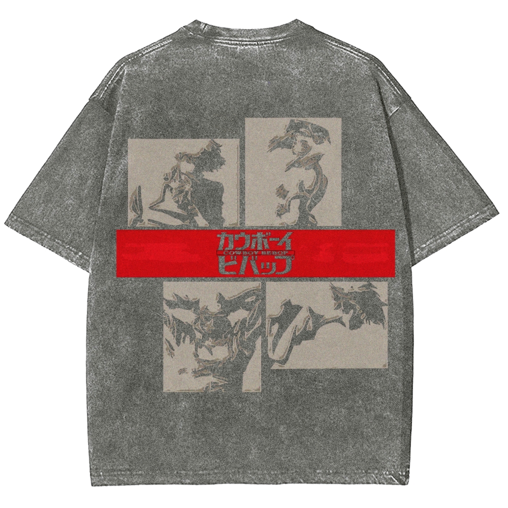 Cowboy Bebop Unisex Fit Washed T-Shirt 2501009473