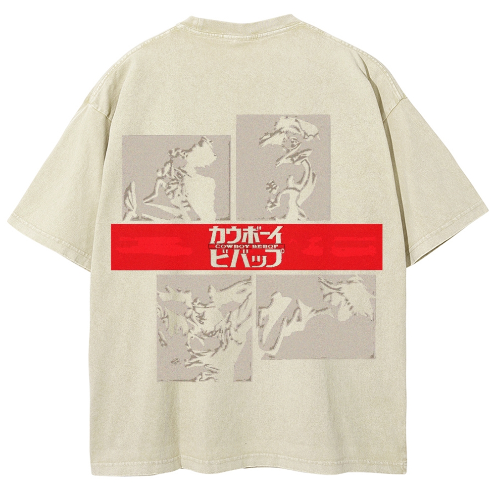 Cowboy Bebop Unisex Fit Washed T-Shirt 2501009473