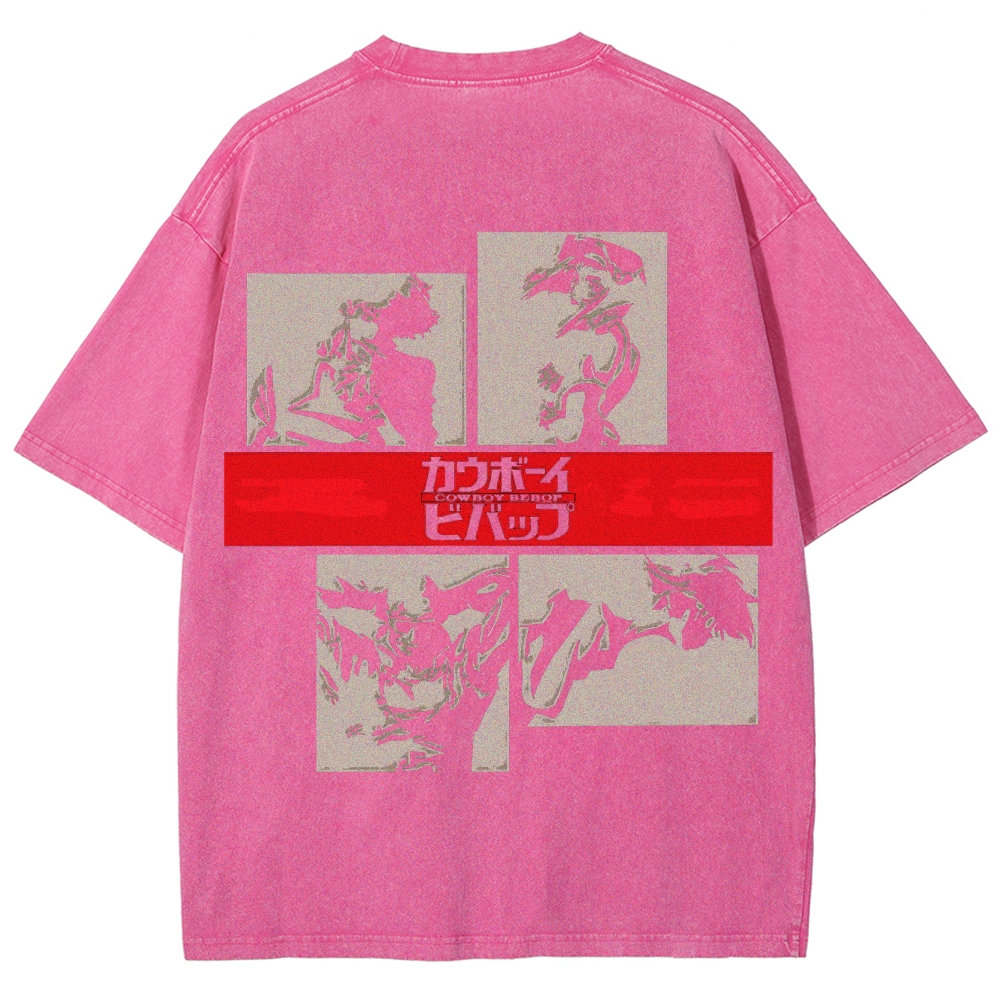Cowboy Bebop Unisex Fit Washed T-Shirt 2501009473