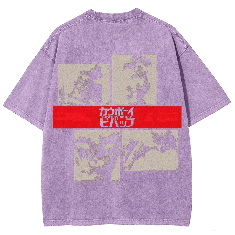 Cowboy Bebop Unisex Fit Washed T-Shirt 2501009473