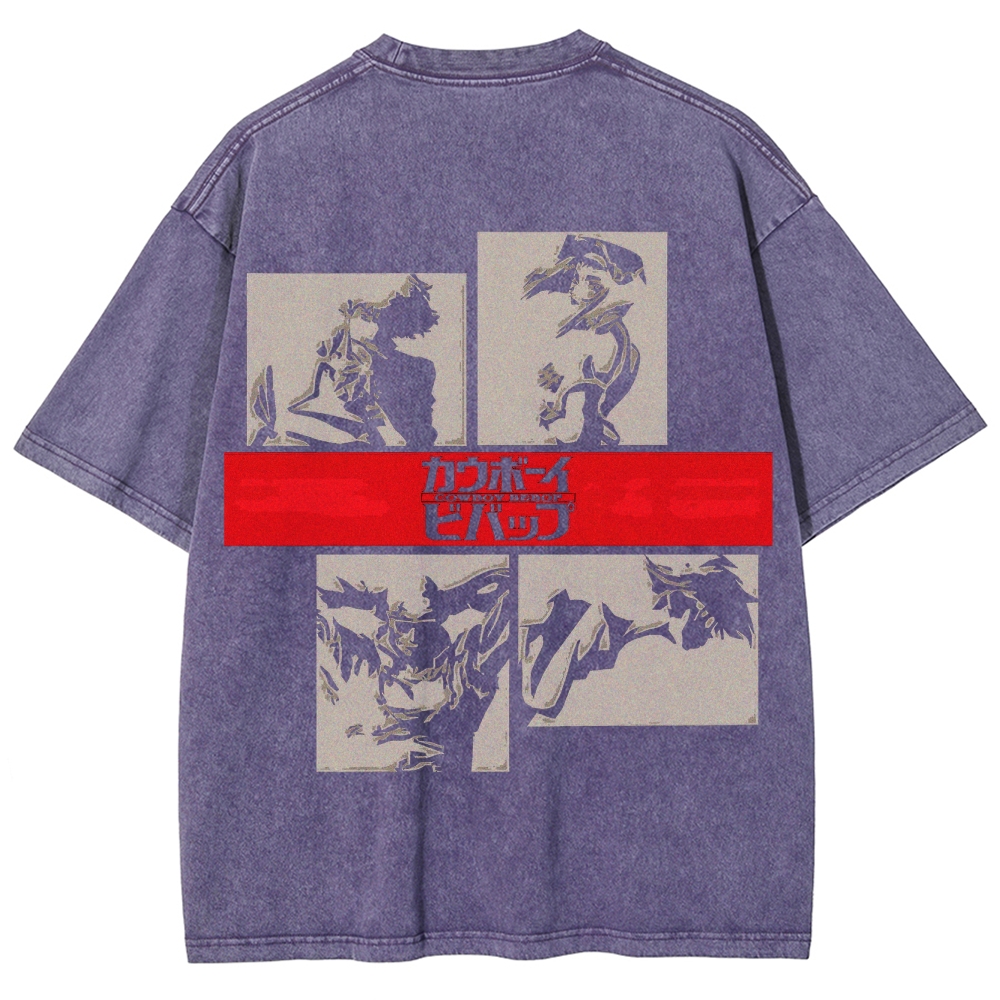 Cowboy Bebop Unisex Fit Washed T-Shirt 2501009473