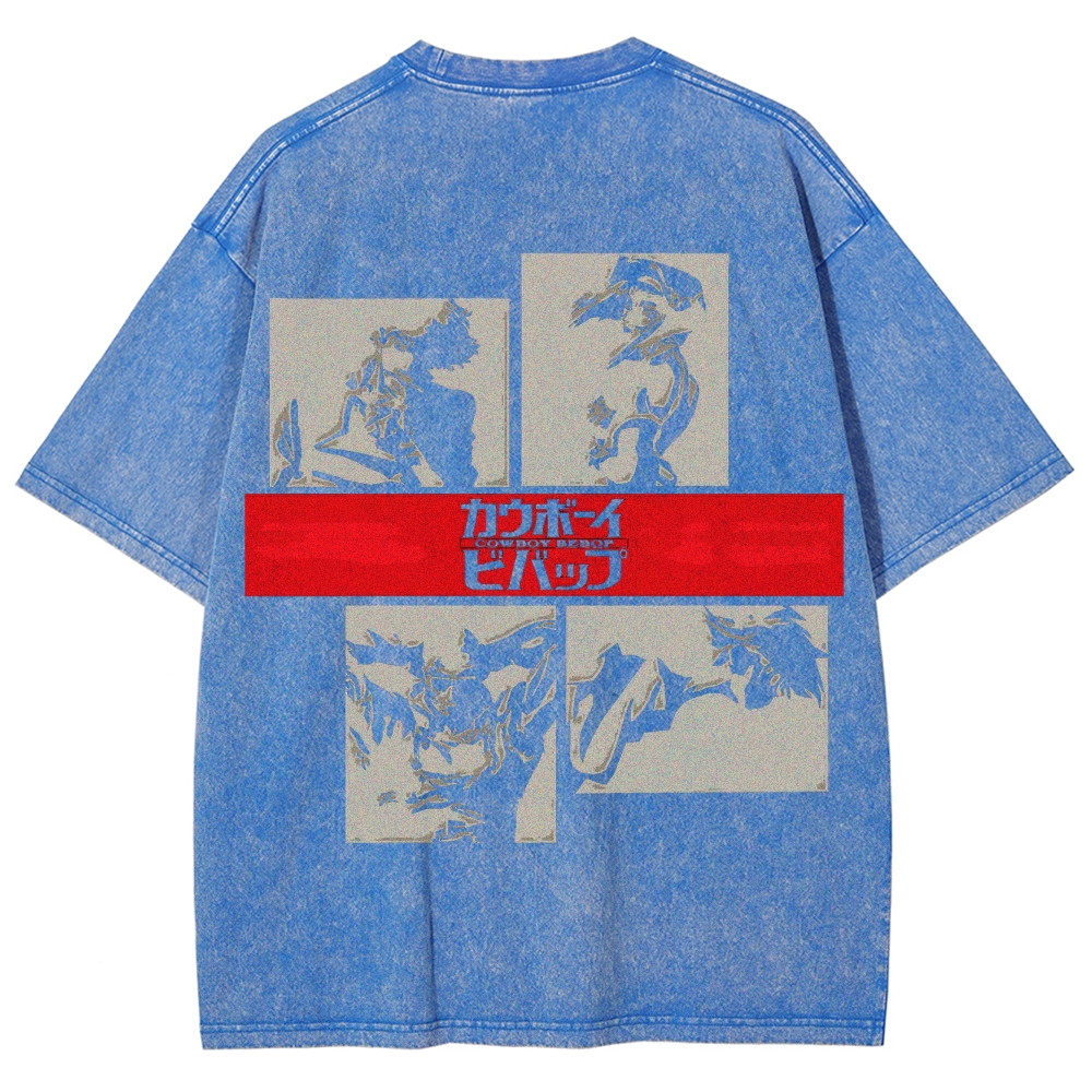 Cowboy Bebop Unisex Fit Washed T-Shirt 2501009473