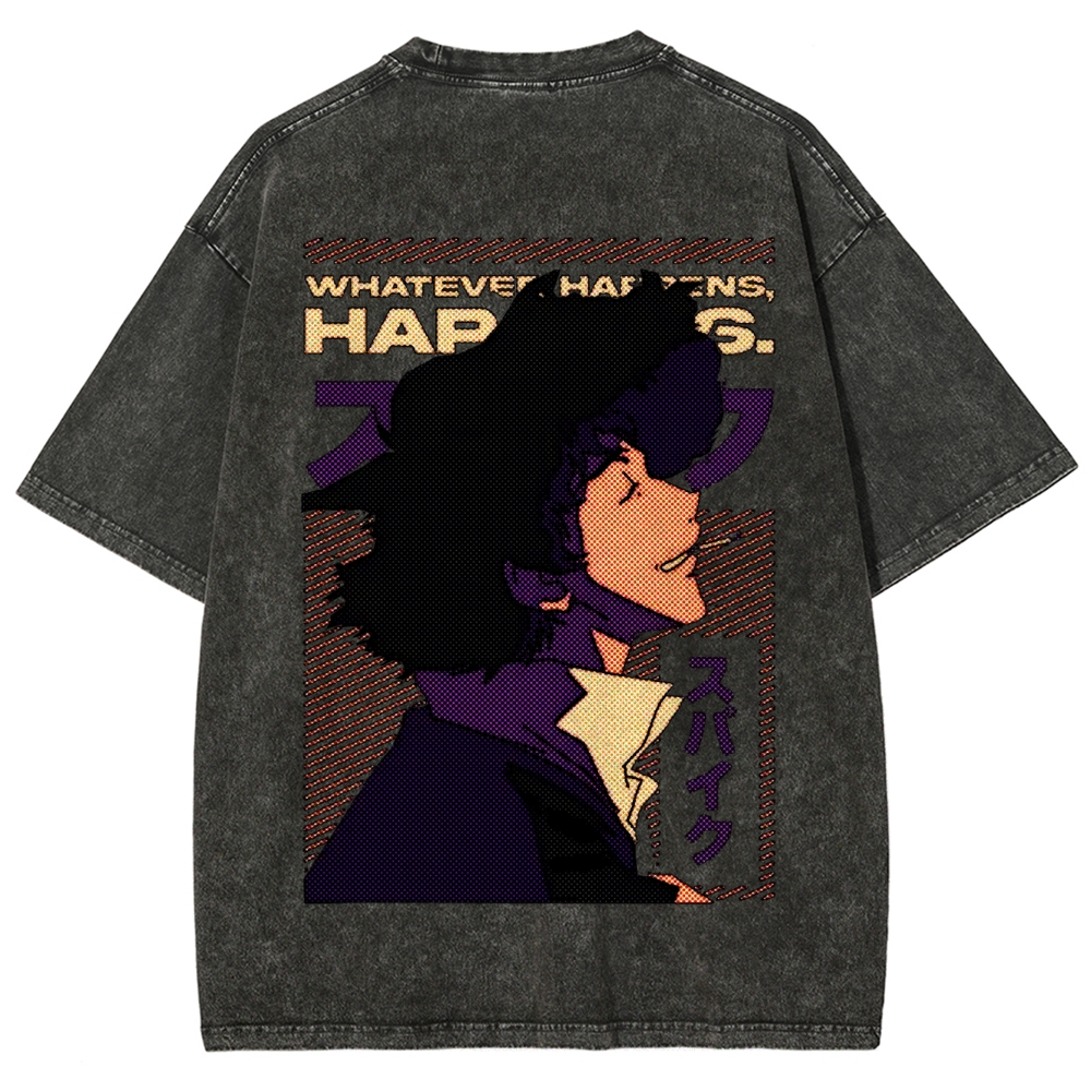 Cowboy Bebop Unisex Fit Washed T-Shirt 2501009476