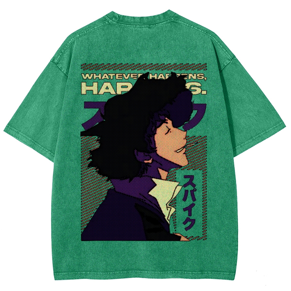 Cowboy Bebop Unisex Fit Washed T-Shirt 2501009476