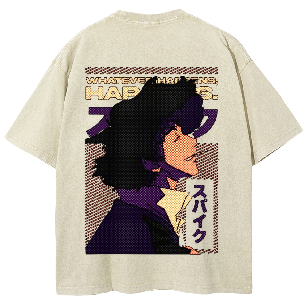 Cowboy Bebop Unisex Fit Washed T-Shirt 2501009476