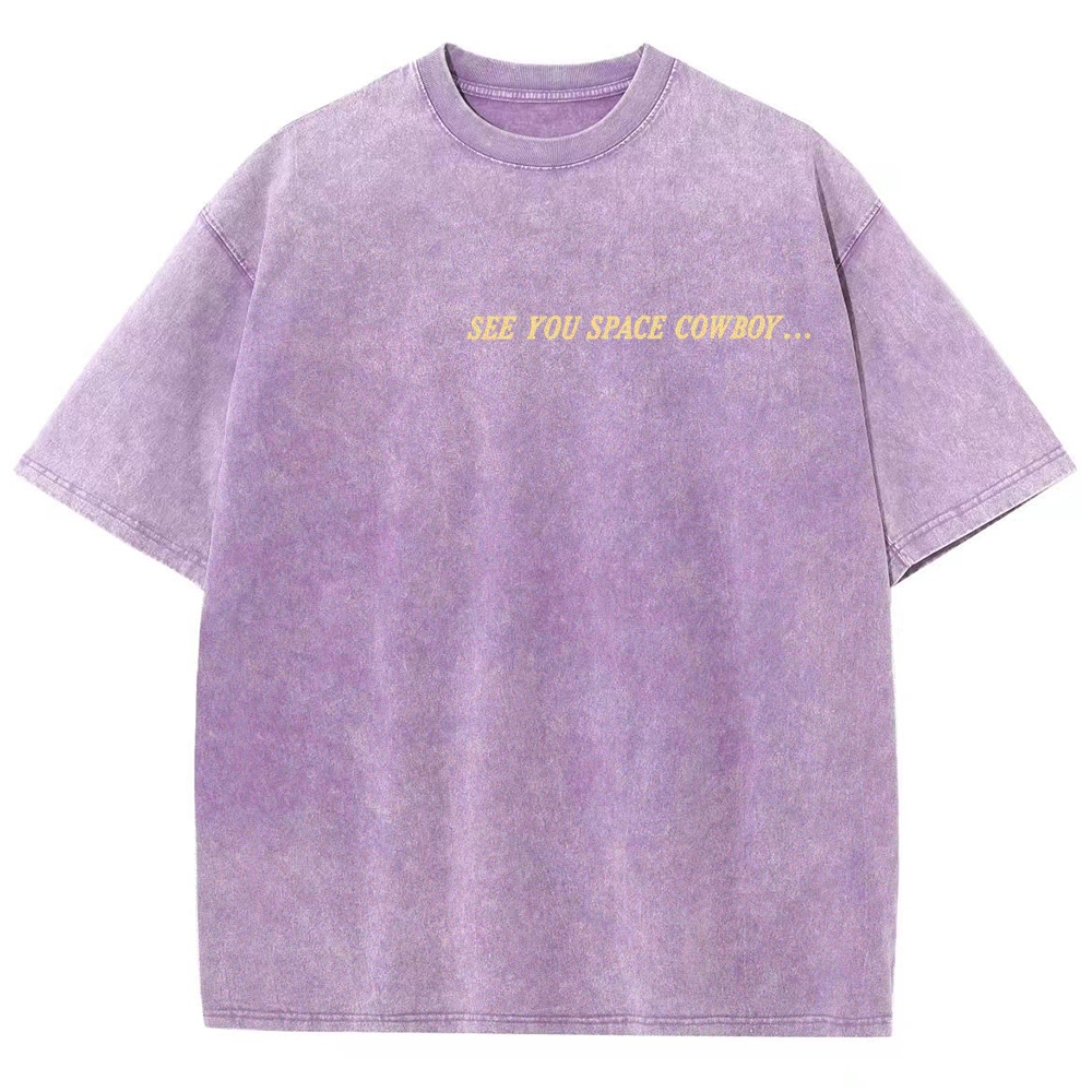 Cowboy Bebop Unisex Fit Washed T-Shirt 2501009476