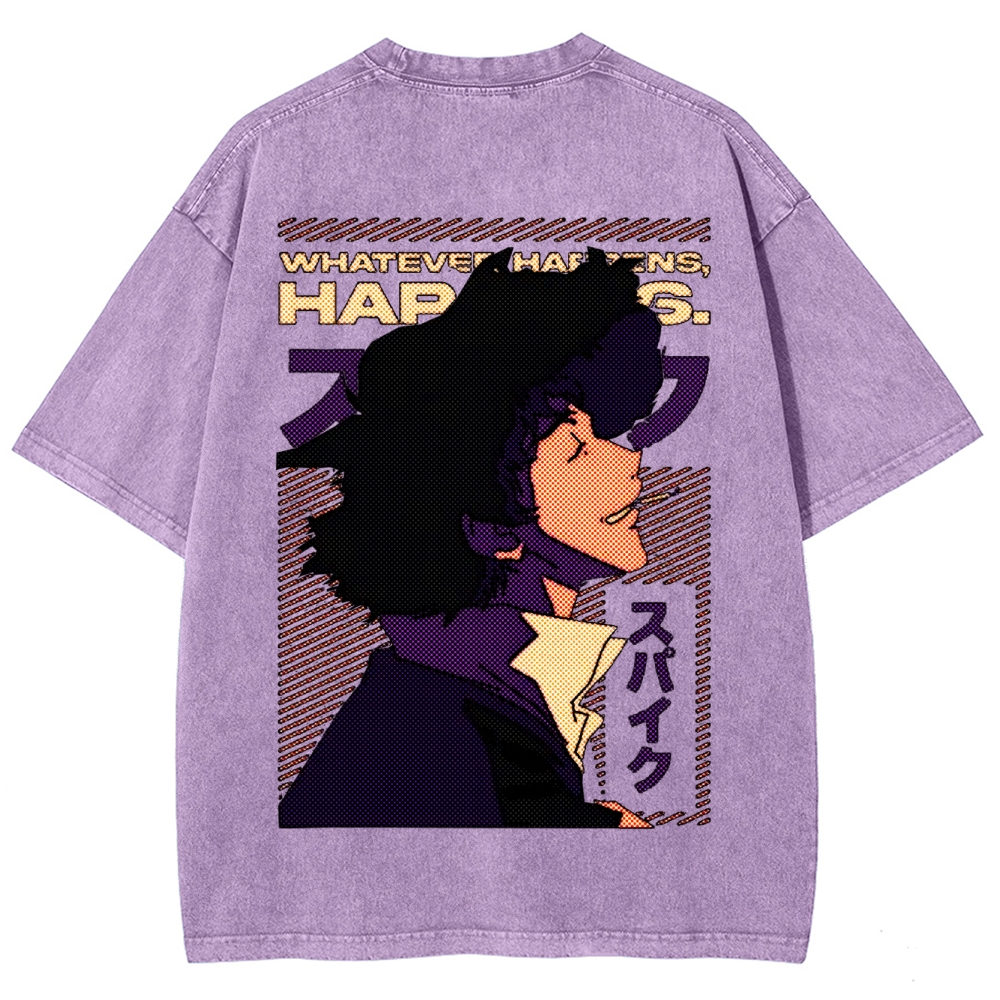 Cowboy Bebop Unisex Fit Washed T-Shirt 2501009476