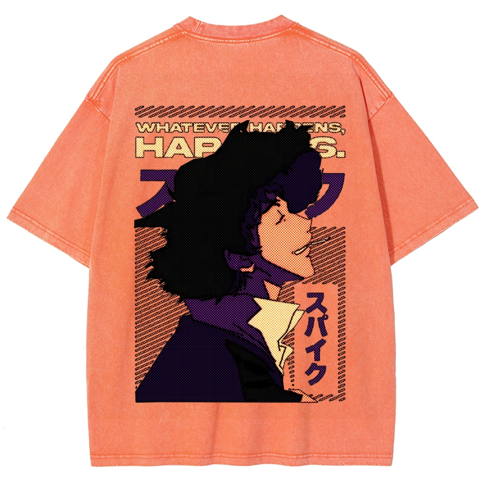 Cowboy Bebop Unisex Fit Washed T-Shirt 2501009476