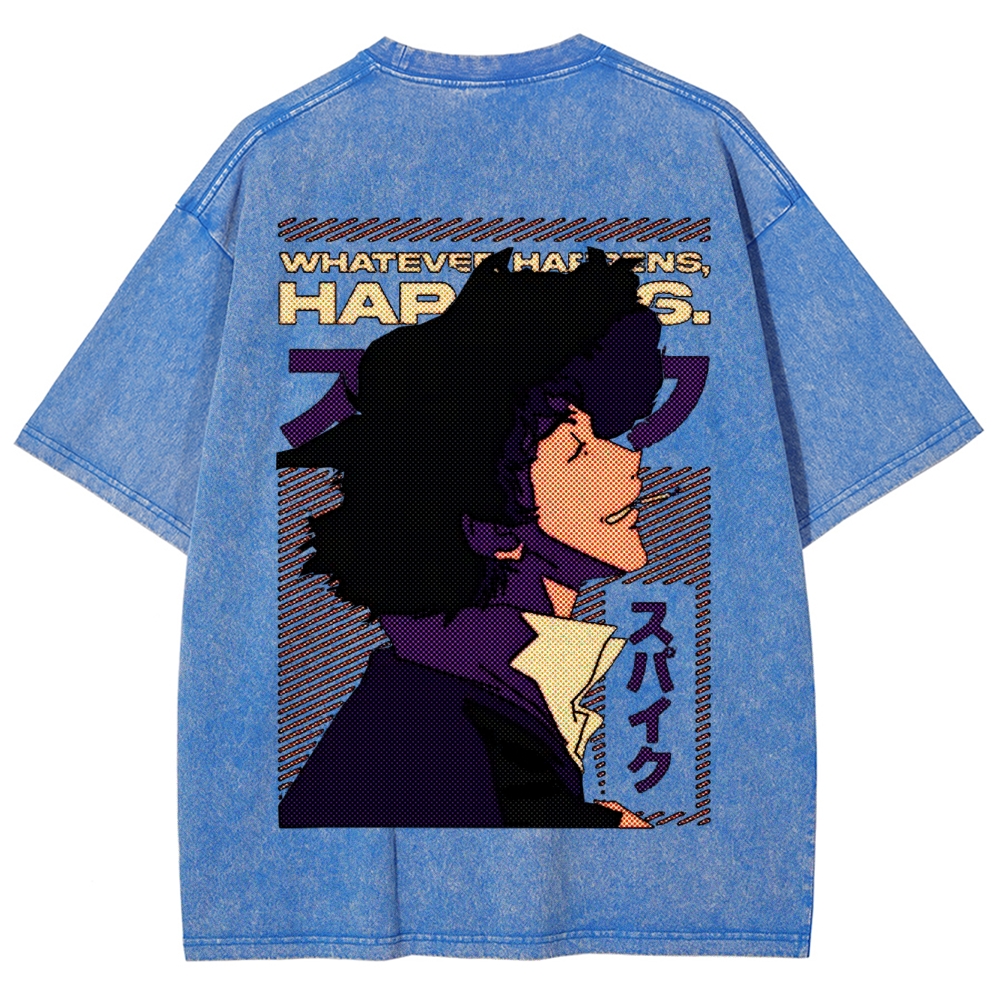 Cowboy Bebop Unisex Fit Washed T-Shirt 2501009476