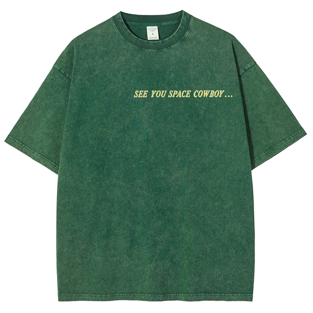 Cowboy Bebop Unisex Fit Washed T-Shirt 2501009476