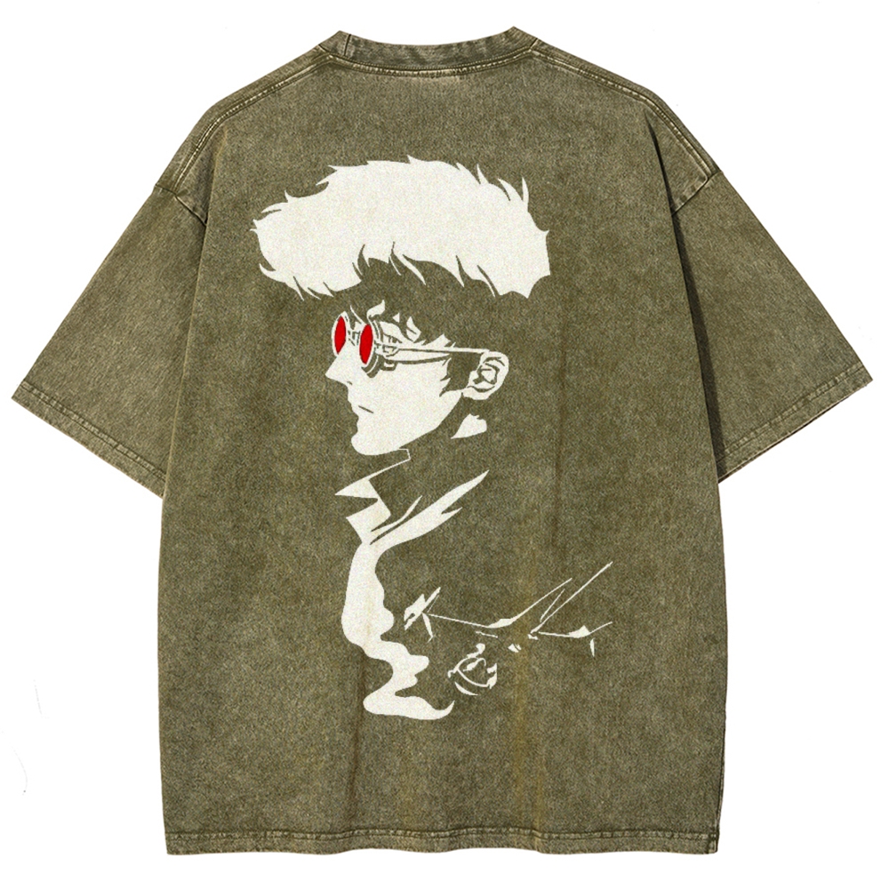  Cowboy Bebop Unisex Fit Washed T-Shirt 2501009719
